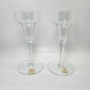 Set of 2 Princess House Cordial Glasses Cocktail Exclusive Stemmed 2oz Shot